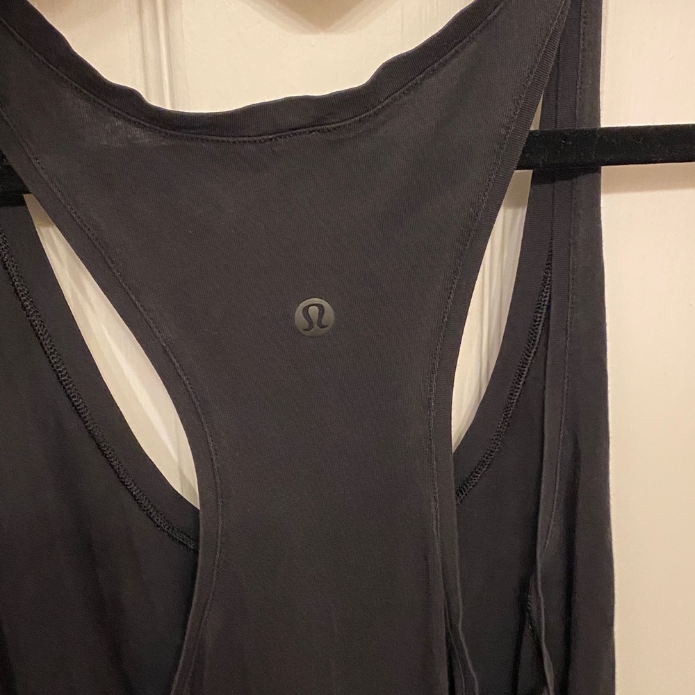 lululemon athletica Black Racerback Tank - Picture 2 of 4